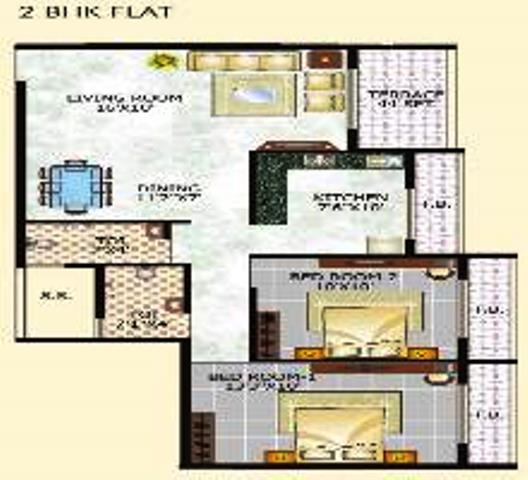 Residential Multistorey Apartment for Sale in Plot No. 26 / 27, Sector - 1, Khanda Colony, , Panvel-West, Mumbai